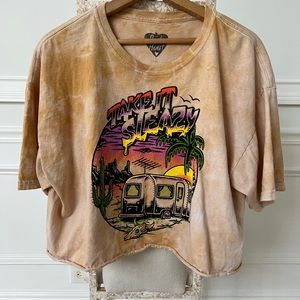 Vintage Crop Graphic T